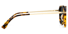 Jetson Tortoise Rectangle Sunglasses Online | Zeelool