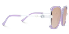 Square Purple Sunglasses Frames
