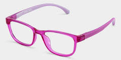 Robin Rectangle Pink Frame Eyeglasses for Pre-tweens