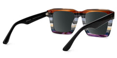 Kenish Designer Sunglasses in Square Multicolor Frame