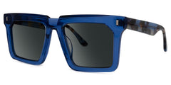 Rectangle Moreland Blue Sunglasses deals -Zeelool Glasses