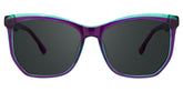 Geometric Libby Purple Sunglasses deals -Zeelool Glasses