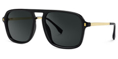 Aviator Kilworth Two-Tone Sunglasses deals -Zeelool Glasses