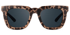 Clea Rectangle Tortoise Frame Sunglasses