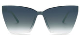 Liliane - Square Gray Frame Sunglasses