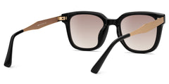 Frederik Square Black Full Frame Sunglasses | Zeelool