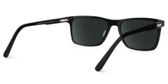 Daniel Rectangle Black Sunglasses | Zeelool Glasses