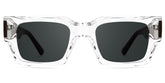 Crystal TR90 Rectangle Sunglasses- Garza