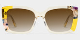 Palma Square Sunglasses in Acetate Material