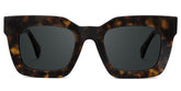Keisa Square Tortoise Sunglasses