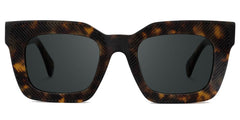 Keisa Square Tortoise Sunglasses