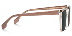 Misty Square Brown Sunglasses | Zeelool Glasses