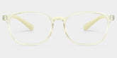 Kids Rectangle Crystal Yellow Amaker Frame Glasses | Zeelool