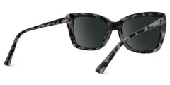 Edna Cateye Gray-Tortoise Sunglasses