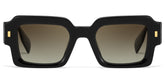 Bobbee Square Black Sunglasses | Zeelool Glasses