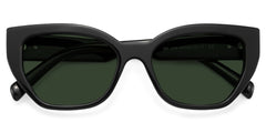 Zia black Frame Polarized Sunglasses with cat-eye Style Online | ZEELOOL