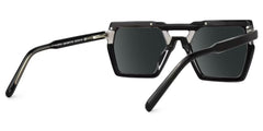 Ferguson Square Black Sunglasses