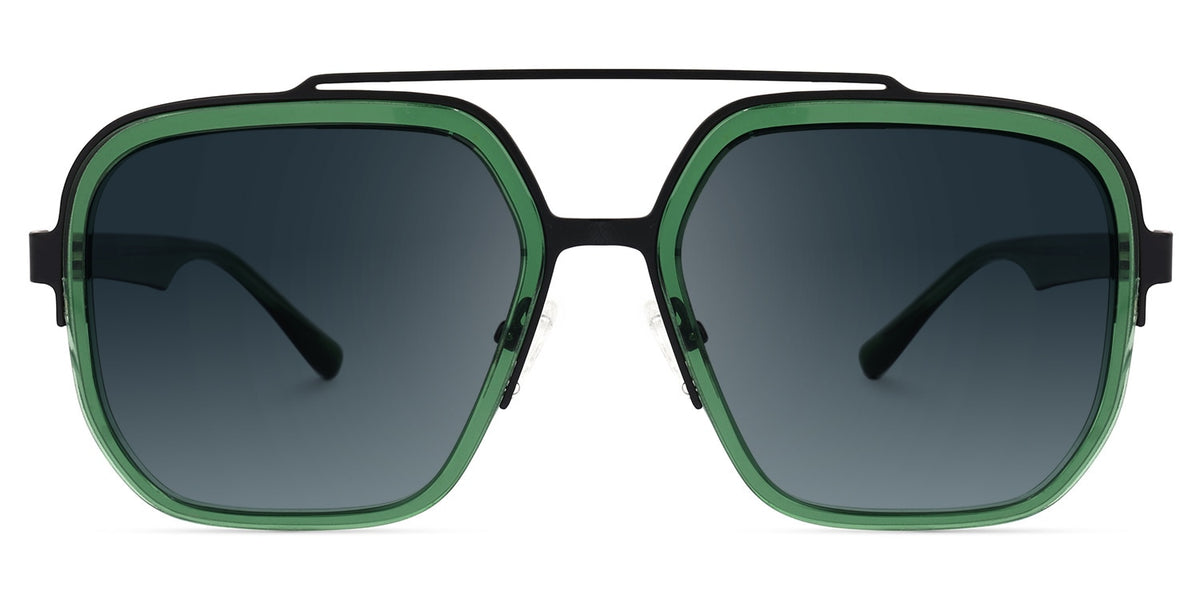 Ace Aviator Green Sunglasses | Zeelool Glasses