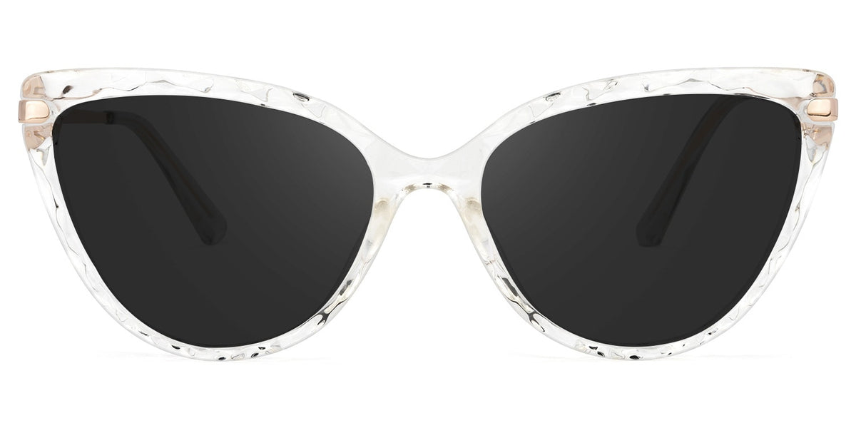 Lucas Cateye Crystal Sunglasses | Zeelool Glasses