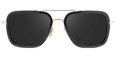 Gifford Aviator Black-Gold Sunglasses | Zeelool Glasses
