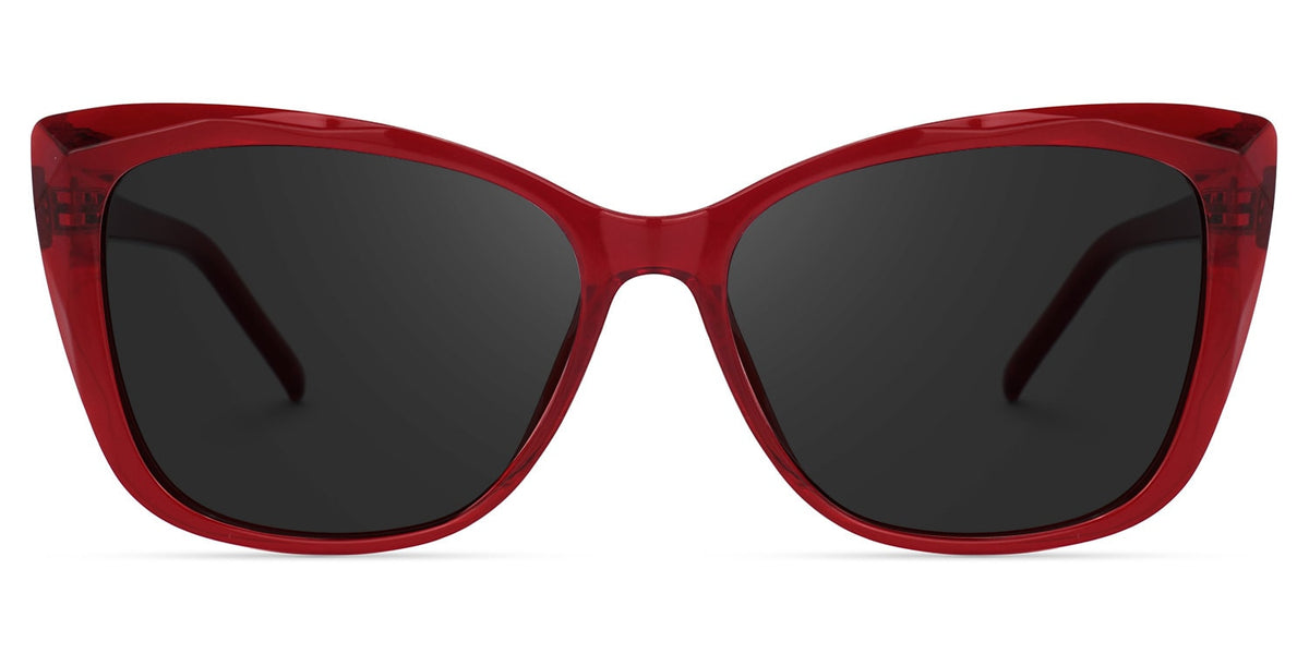 Farris Cat eye Red Sunglasses | Zeelool Glasses