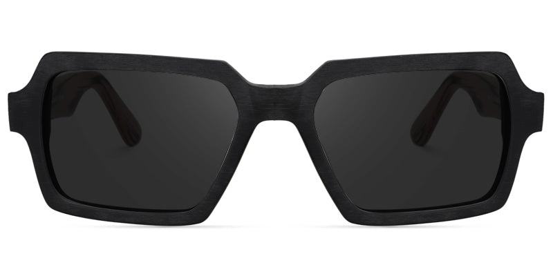 Arthur Geometric Black Sunglasses | Zeelool Glasses