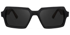 Arthur Geometric Black Sunglasses | Zeelool Glasses