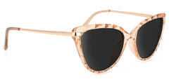 Lucas Cateye Champagne Sunglasses | Zeelool Glasses