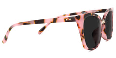 Chandrikar Cat Eye Pink-Floral Sunglasses | Zeelool Glasses
