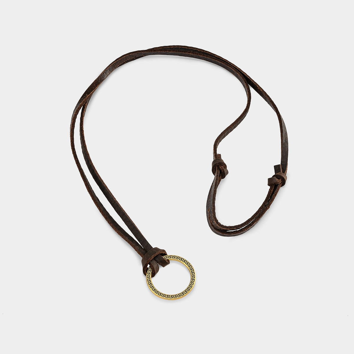 Sunglasses Strap Eyeglass Cord in Leopard Brown