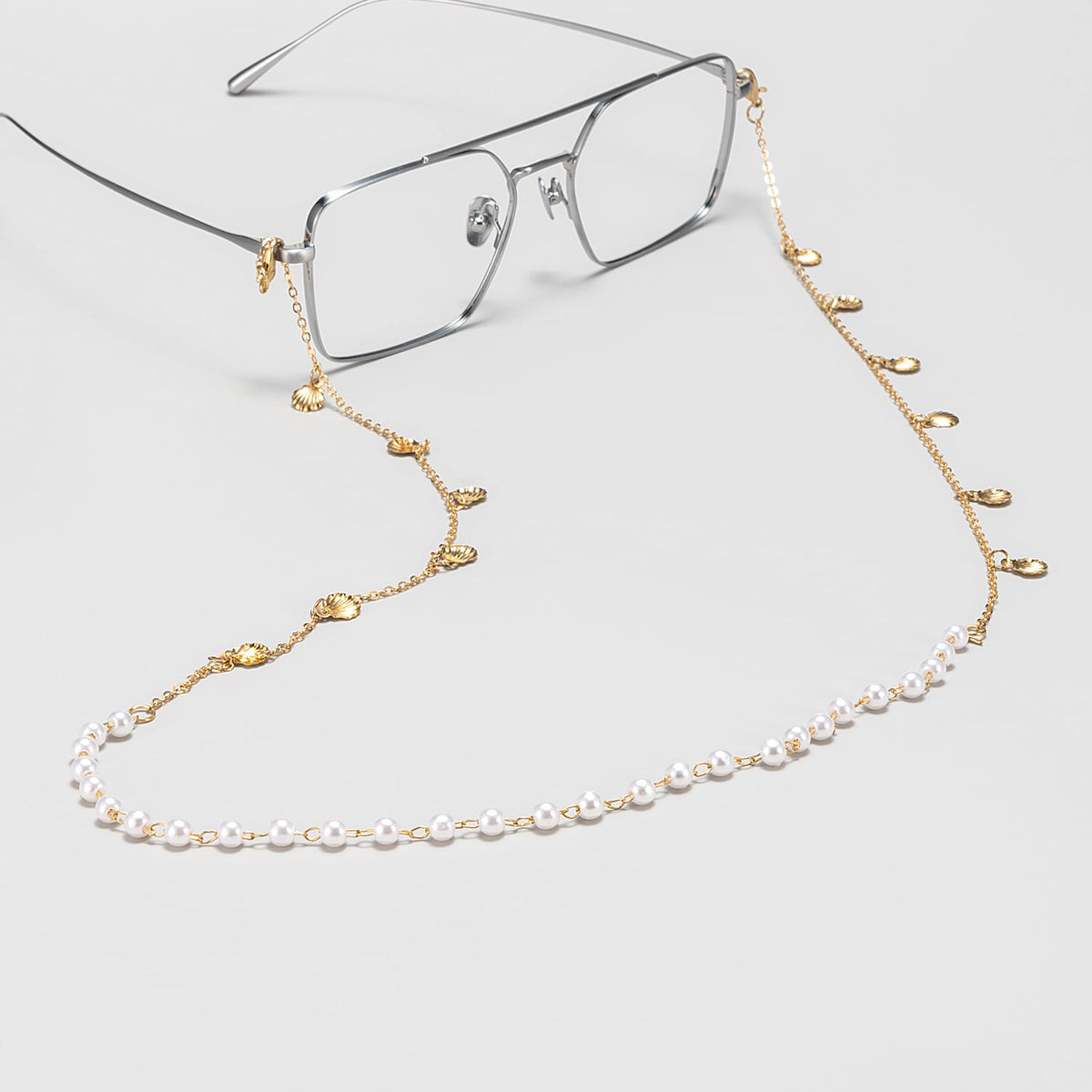 Fashion Pearl Non-slip Metal Chains | Zeelool Glasses