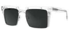 Kiana Square Crystal Frame Sunglasses | Zeelool Optical