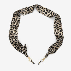 Scarf Chains Accessories For Glasses in White Leopard Color