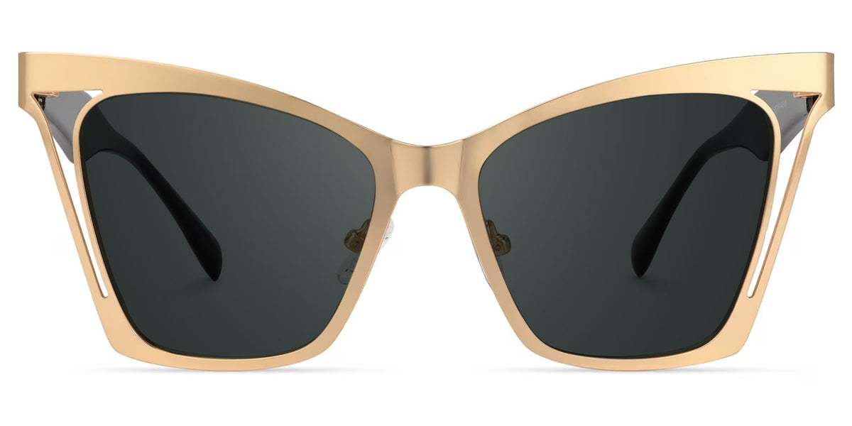 Adarsh Cateye Gold Sunglasses | Zeelool Glasses