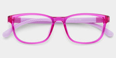 Robin Rectangle Pink Frame Eyeglasses for Pre-tweens