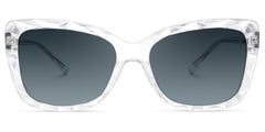 Edna Cateye Crystal Sunglasses | Zeelool Glasses