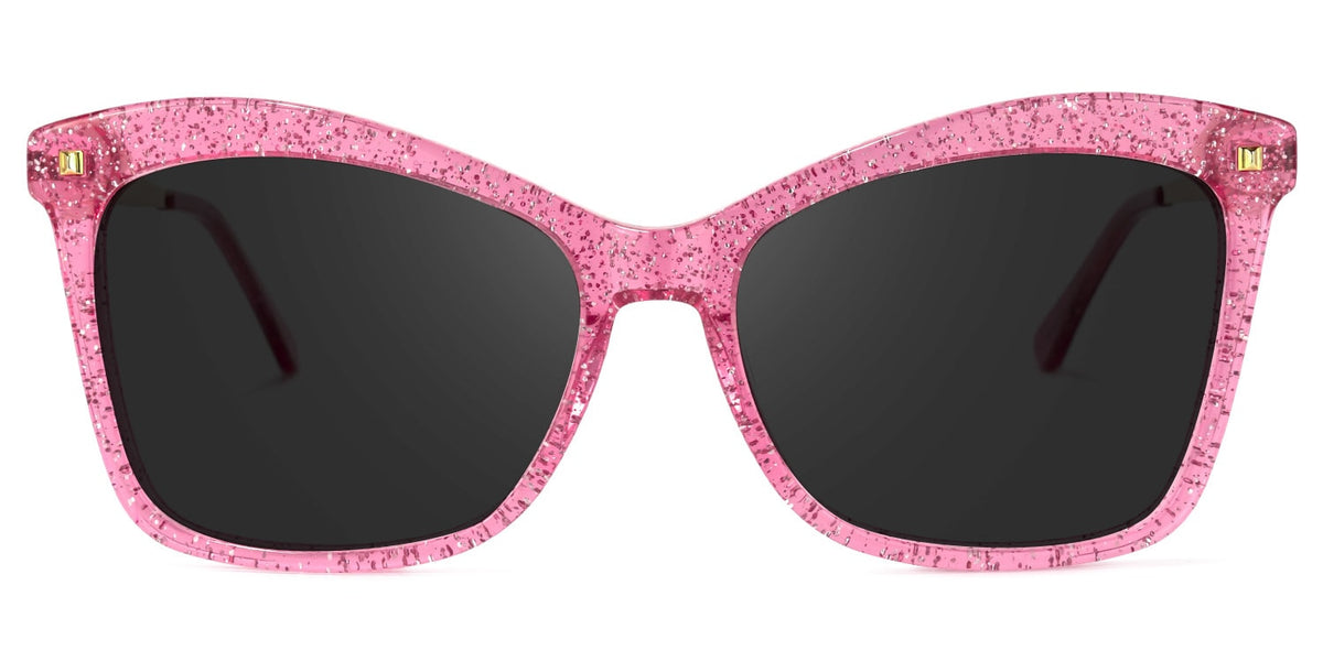 Isaebella Butterfly Bright-Pink Sunglasses | Zeelool Glasses