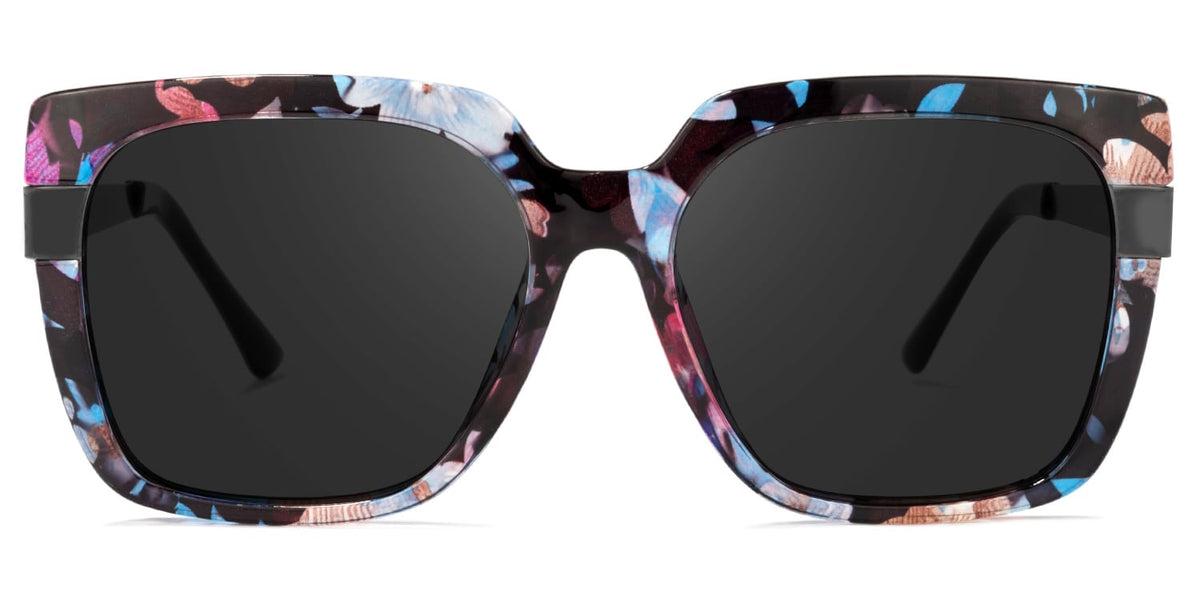 Reeves Square Floral Sunglasses | Zeelool Glasses