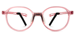 Petter Round Pink Frame Eyeglasses for Little Kids