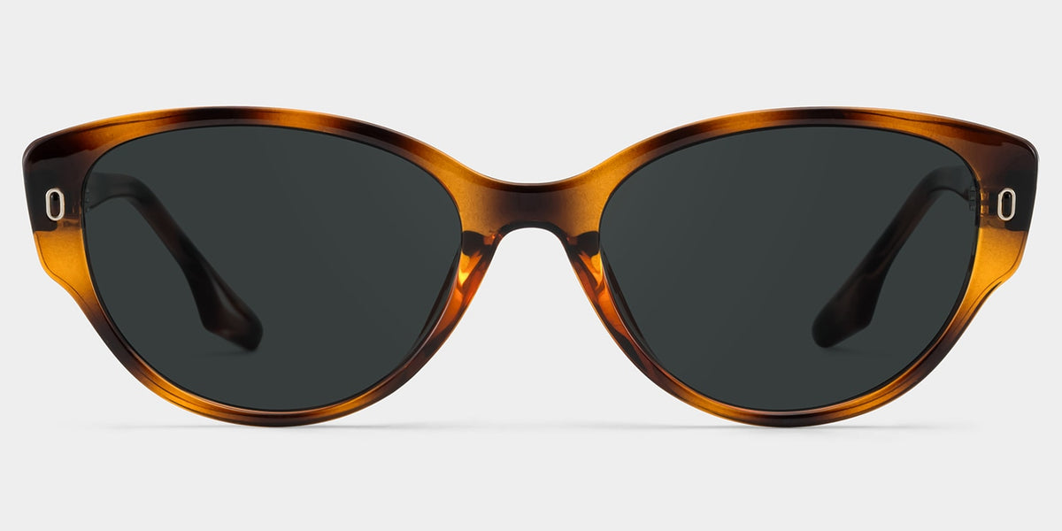 Livia Tortoise Frame Polarized Sunglasses with cat-eye Style Online | ZEELOOL