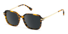 Jetson Tortoise Rectangle Sunglasses Online | Zeelool