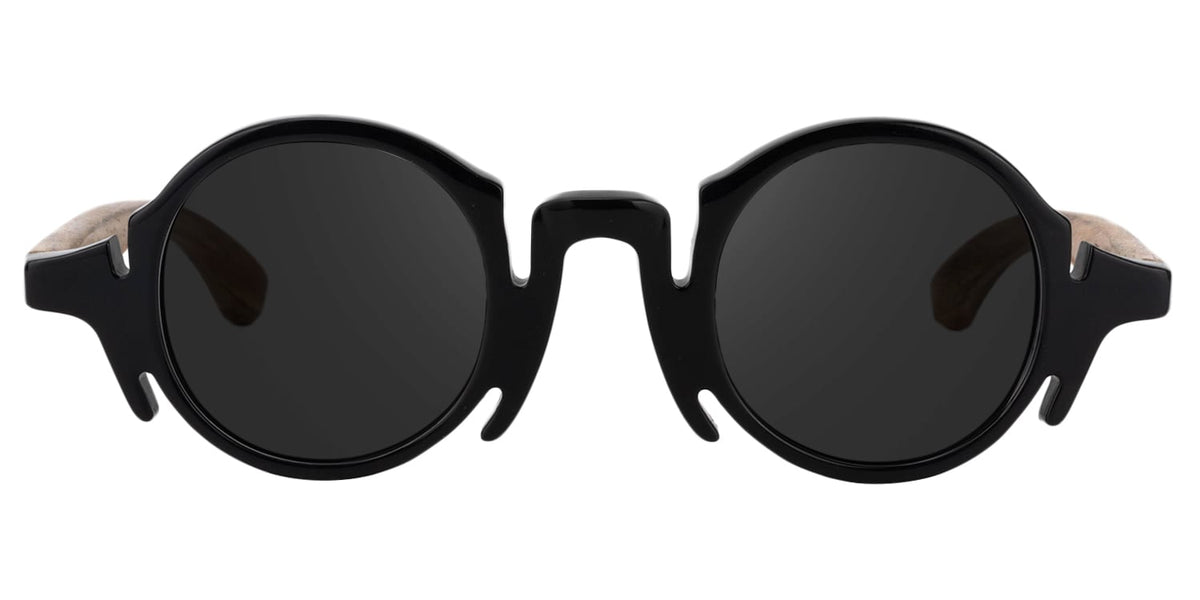 Charlie Round Black Sunglasses | Zeelool Glasses