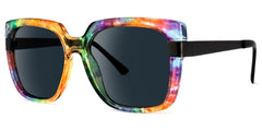 Yaida Square Multicolor Sunglasses | Zeelool Glasses