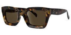 Nevaeh Square Tortoise Sunglasses | Zeelool Glasses