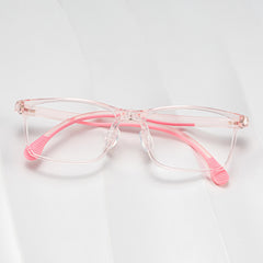 Sunny Rectangle Pink Frame Eyeglasses for Tween