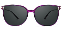 Rodz Square Purple Frame Sunglasses | Zeelool