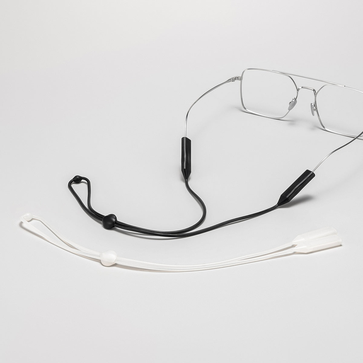 Adjustable Sports Glasses Straps Silicone Glasses Buckles