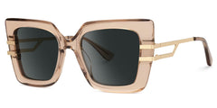 Designer Poutine Sunglasses in Mixed-Material Full-frame
