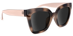 Malcolm Square Burnt Umber Sunglasses with Wide Frames