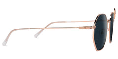 Kaitlyn Geometric Rose-Gold Sunglasses | Zeelool Glasses